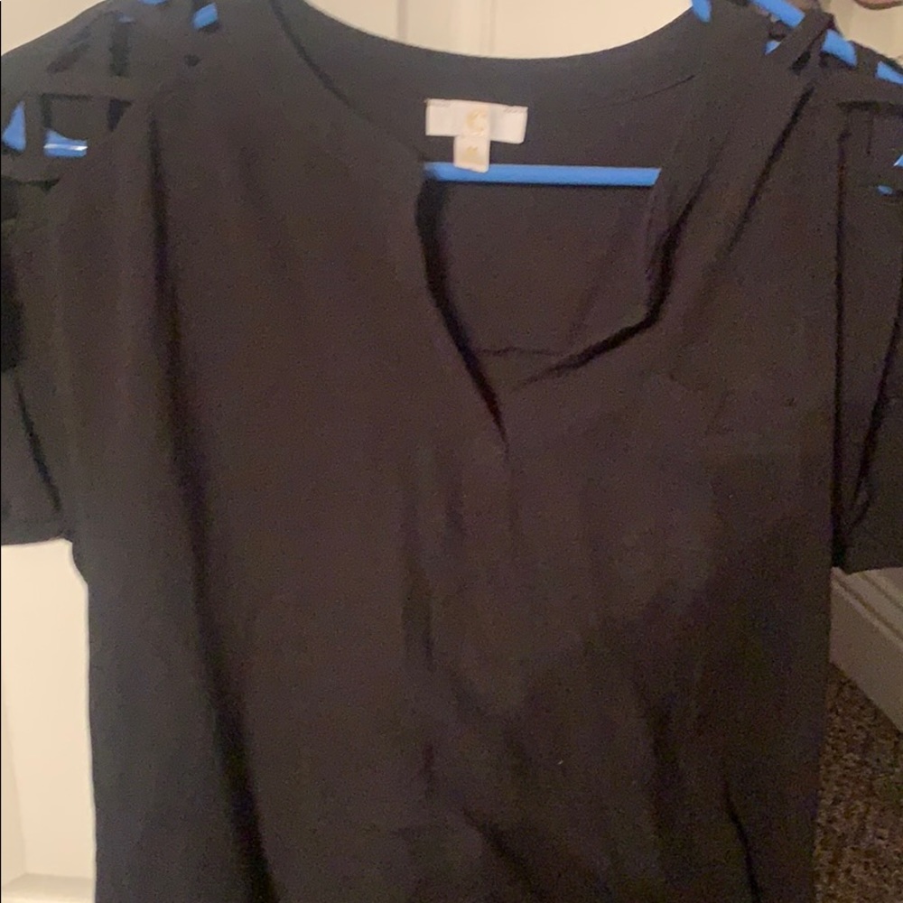 2Black dress tops